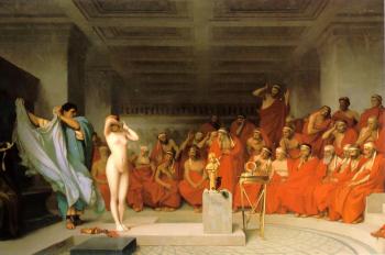 讓 萊昂 傑羅姆 Phyrne before the Areopagus 讓 萊昂 傑羅姆 Phyrne before the Areopagus